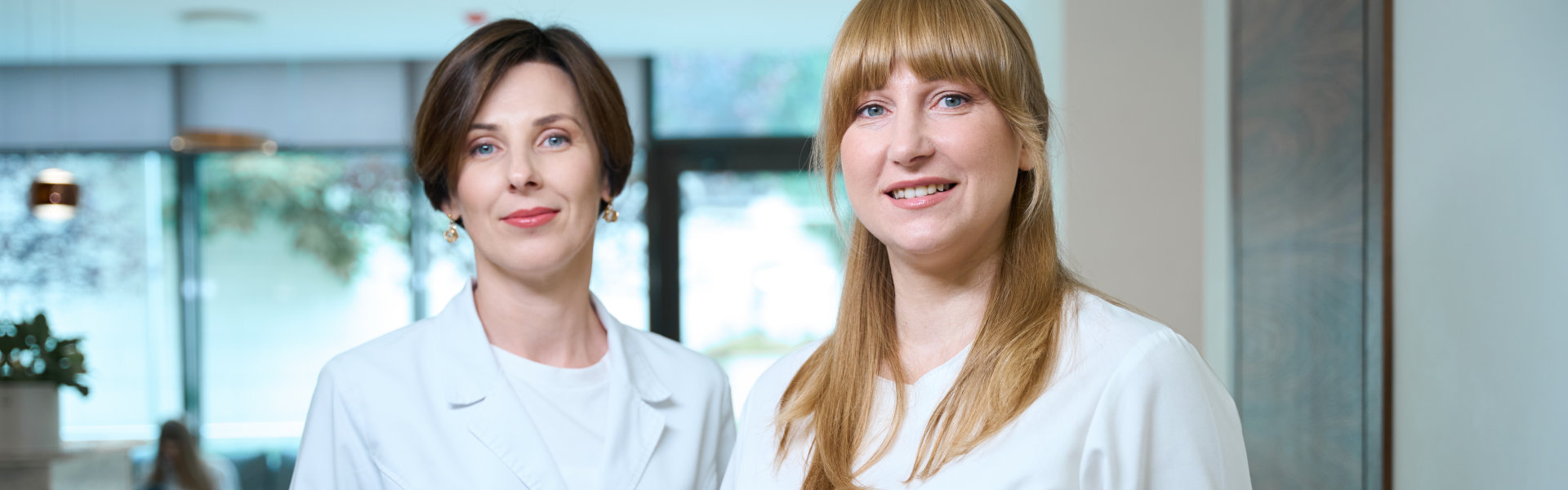 two doctors smiling