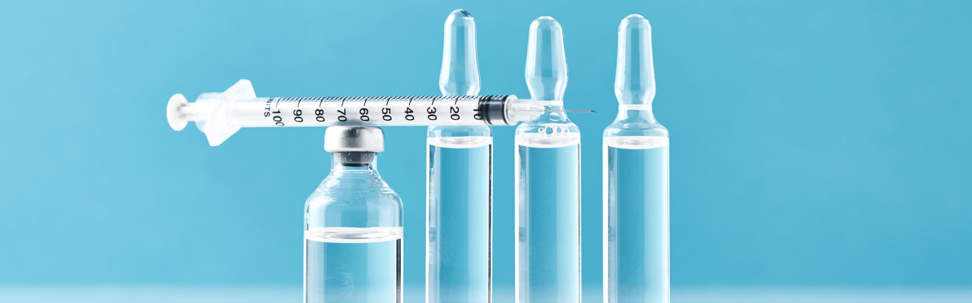 Syringe and Medication Vials